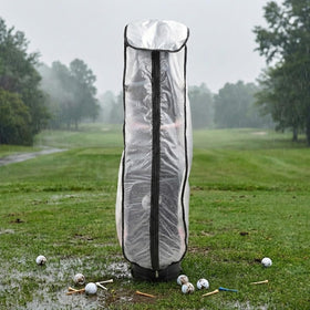 Lunarthos smooth top-to-bottom zipper enables quick access to clubs.
