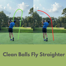 Lunas Ball Washer belt clip ease keeps it secure during rounds.