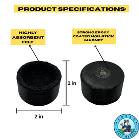 Lunas Ball Washer dirt-and-grass removal supports clean balls for better trajectories.