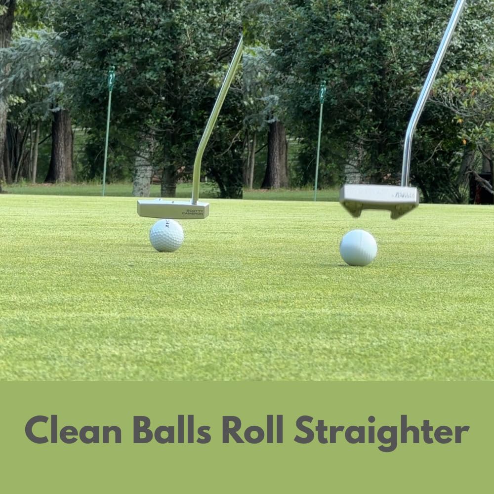Lunas Ball Washer no-water-needed cleaning keeps balls tournament-ready.