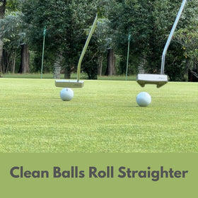 Lunas Ball Washer no-water-needed cleaning keeps balls tournament-ready.