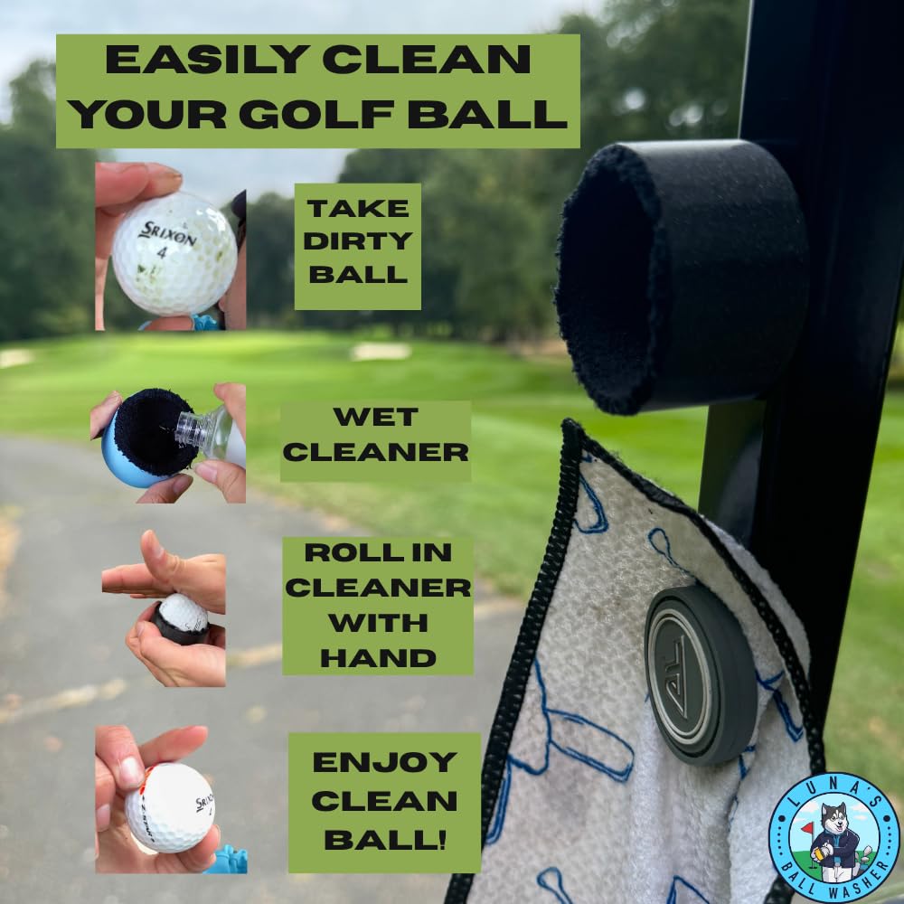 Lunas Ball Washer robust 3D-printed housing withstands rounds with durable performance.