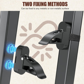 Lunira aluminum alloy golf holder clip shown for durable, long-lasting performance outdoors.