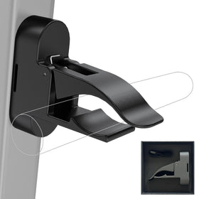 Lunira golf holder clip magnet mount on a cart for secure, hands-free access.