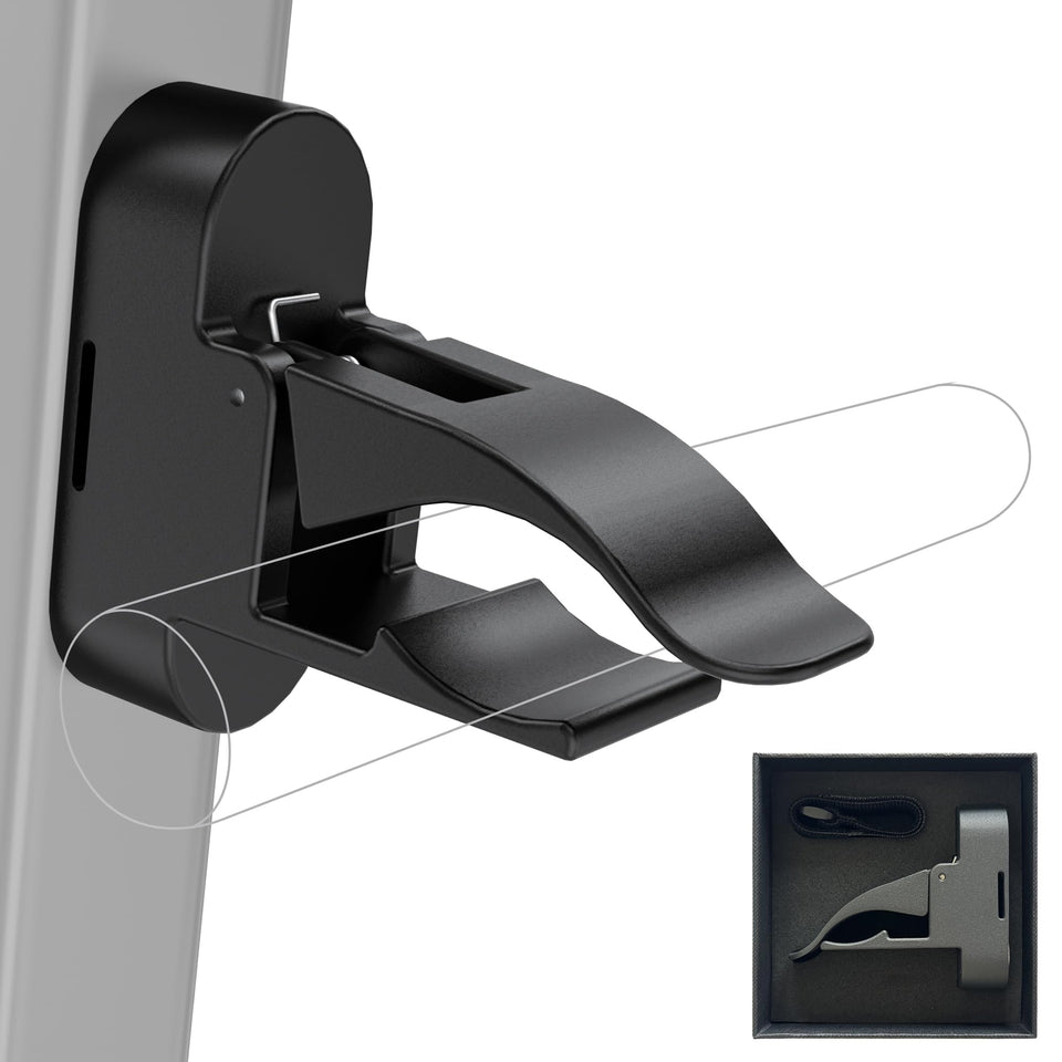 Lunira golf holder clip magnet mount on a cart for secure, hands-free access.