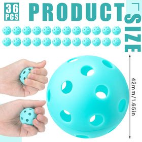 Lunmon 42mm hollow-design balls support controlled indoor or outdoor practice.