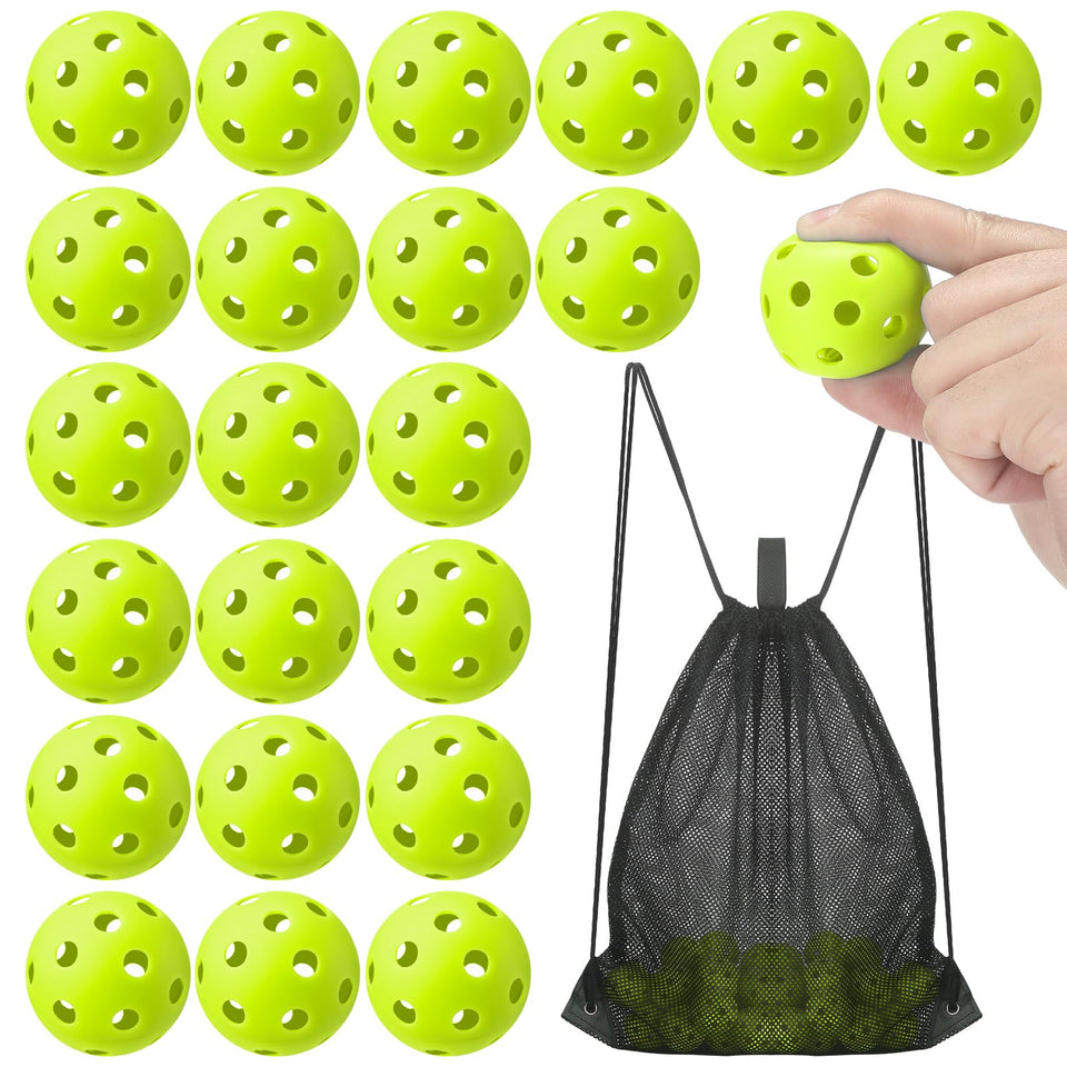 Lunmon practice baseball 36-pack with bag for backyard batting drills