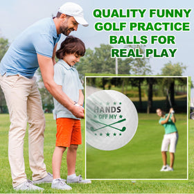 Lunmon unisex golf balls suitable for all ages and occasions.