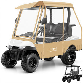LUPPLE EZGO TXT-RXV enclosure front view with rain protection