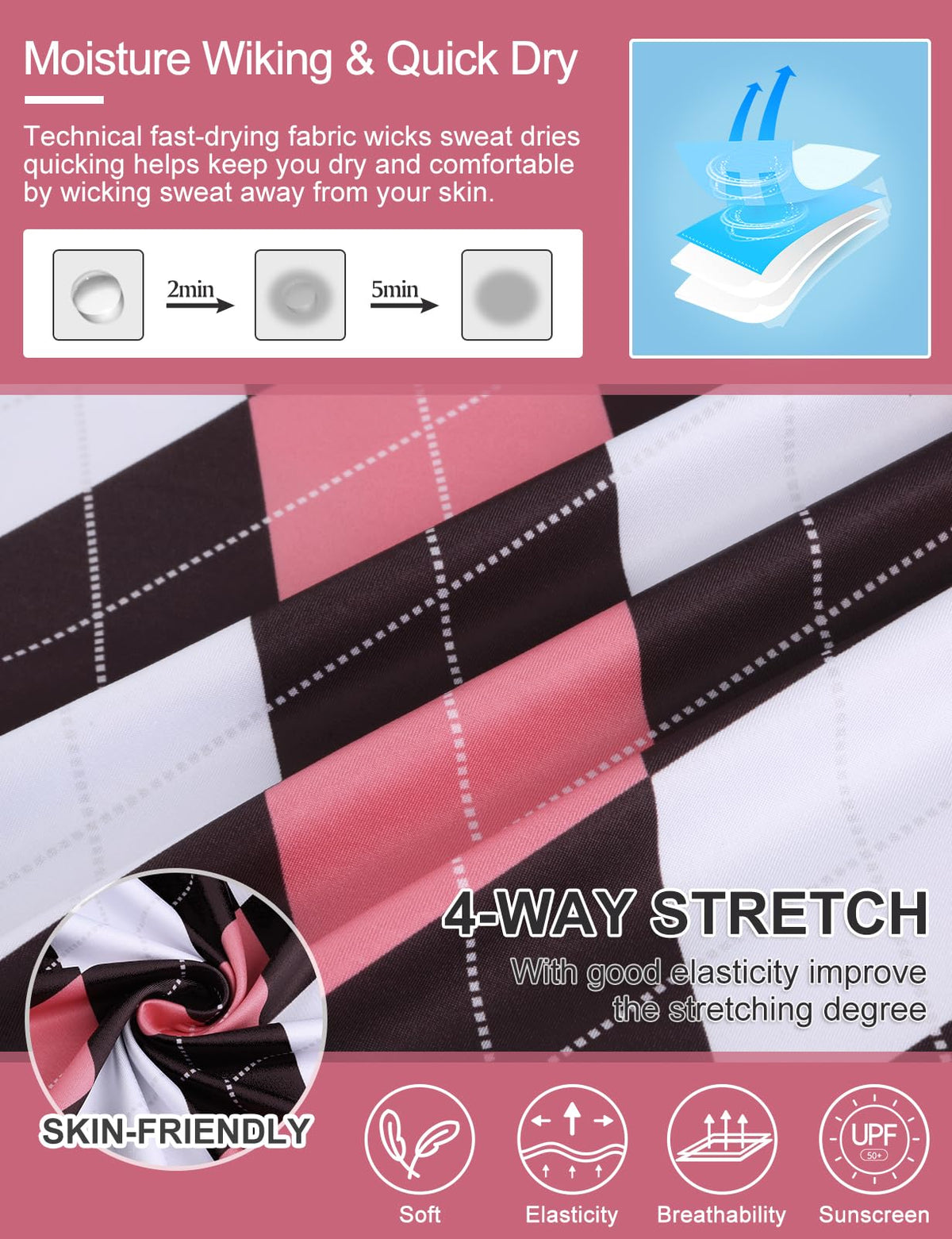 LURANEE UPF50+ sun protection polo for outdoor activities.