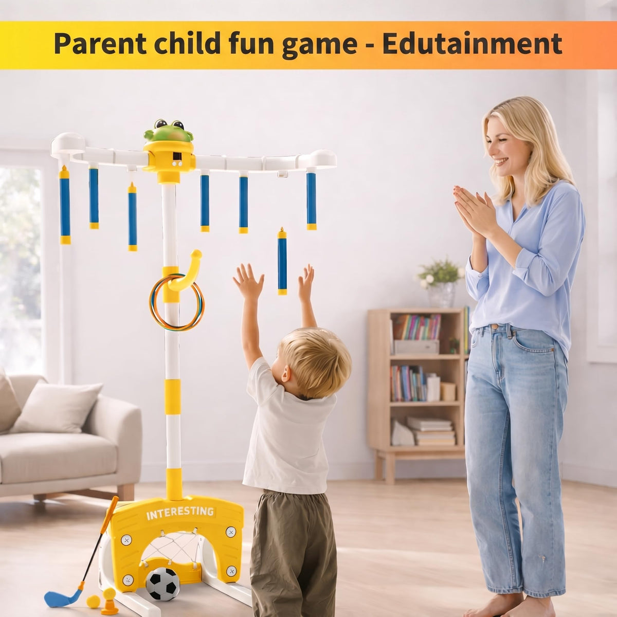 Lushain Reflex Drop Sticks golf challenge enhances aim and precision