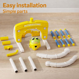Lushain Reflex Drop Sticks indoor-outdoor setup enables versatile play anywhere