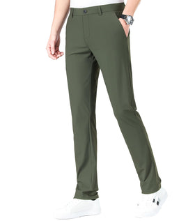 LUSHENUNI versatile pants suitable for golf, formal wear, and casual days