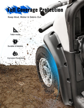 LUXEMOTO 10-piece fender kit with mounting hardware for quick DIY installation on RXV.