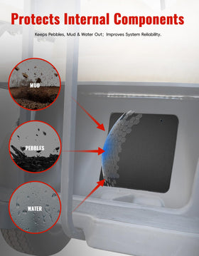 Luxemoto Tempo access panel cover 1:1 design aligns perfectly with original mounting points.