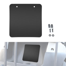 Luxemoto access panel cover for Tempo rear hood protects battery area from debris and impacts during outdoor use.