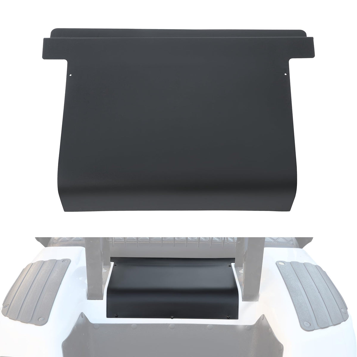 Luxemoto EZ-GO TXT Medalist access panel front view for durable protection