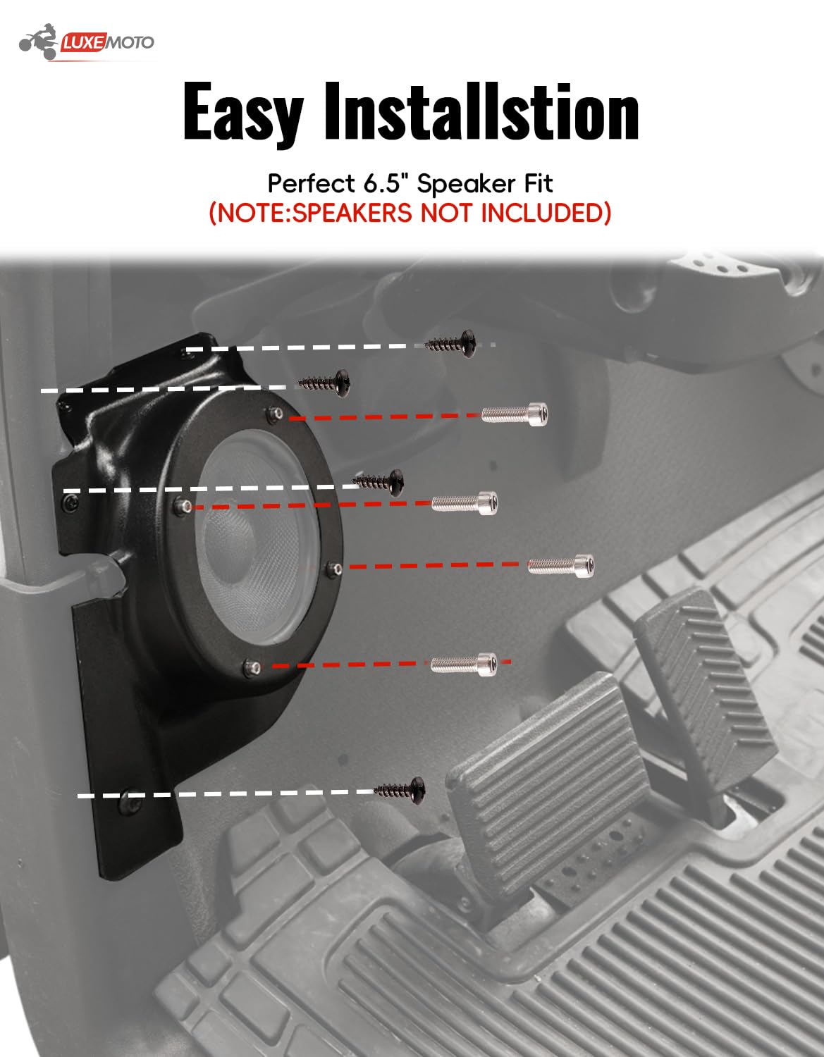 Luxemoto EZGO RXV compatibility confirms model-specific fit.
