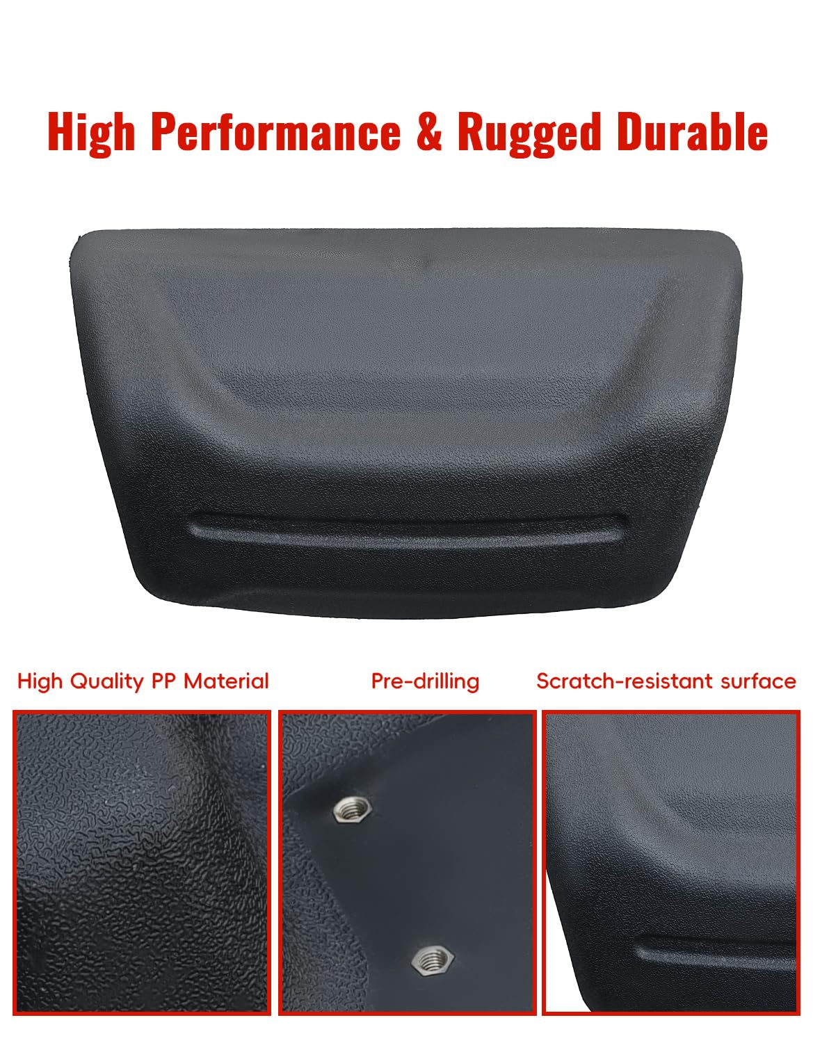 Durable PP bumper withstands sun and rain on Drive2 G29