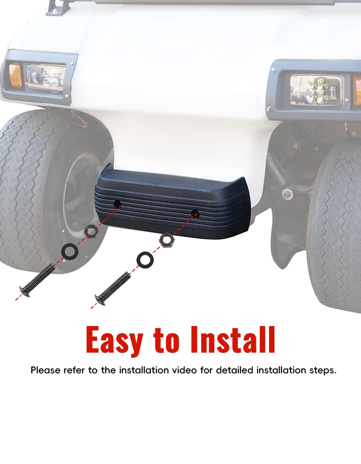 Luxemoto bumper design features seamless lines blending with the body