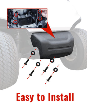 Weather-resistant bumper designed for Yamaha Drive2 G29 daily use