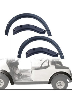 LUXEMOTO front fender flare for EZ-GO RXV protects the body from mud and debris.