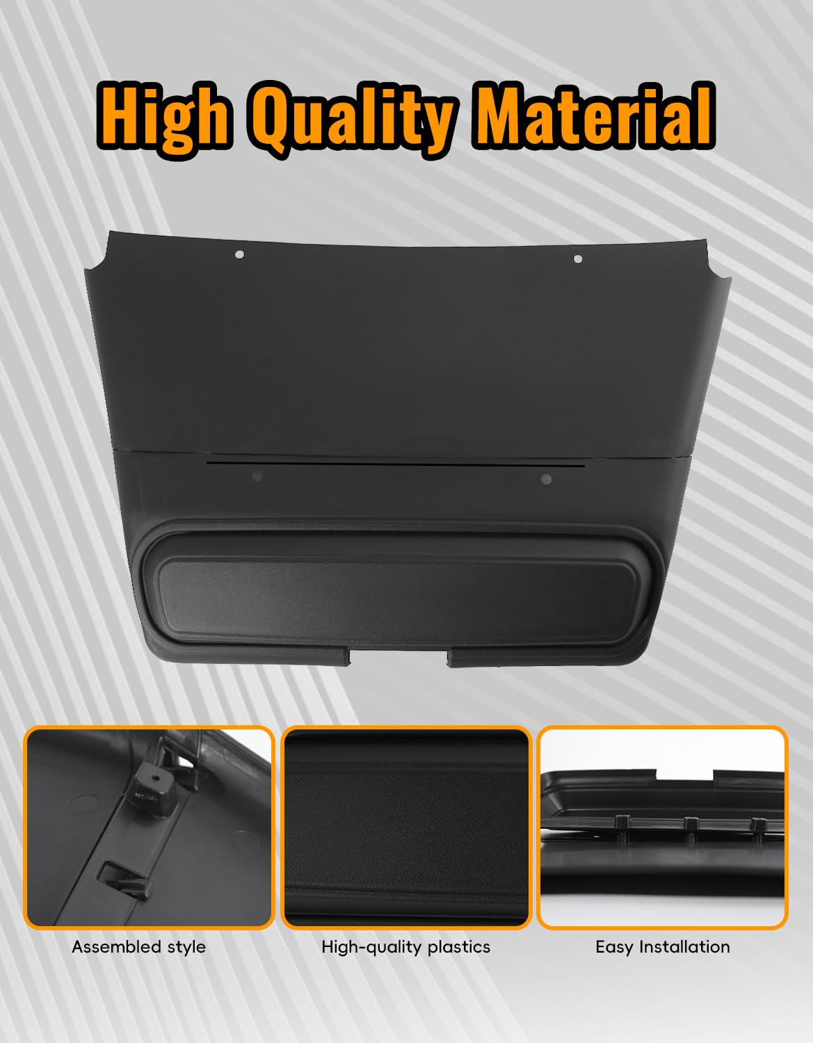 Two-piece shield set for EZGO TXT is quick to install for DIY upgrades