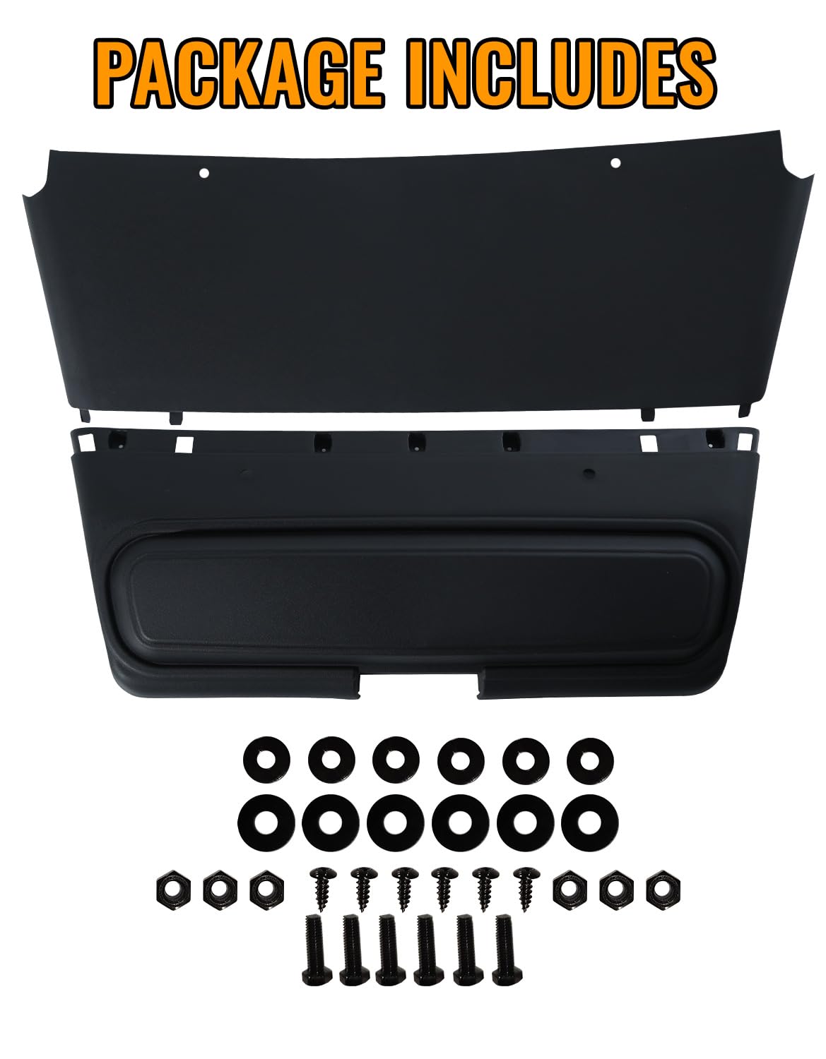 LUXEMOTO front shield replaces OEM parts 27166G01/02/04 for EZGO TXT