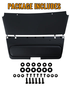 LUXEMOTO front shield replaces OEM parts 27166G01/02/04 for EZGO TXT