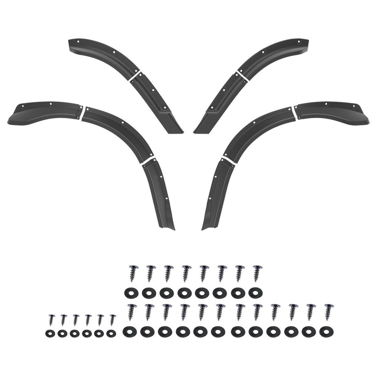 Luxemoto fender flare protecting wheels on dirt trails during use