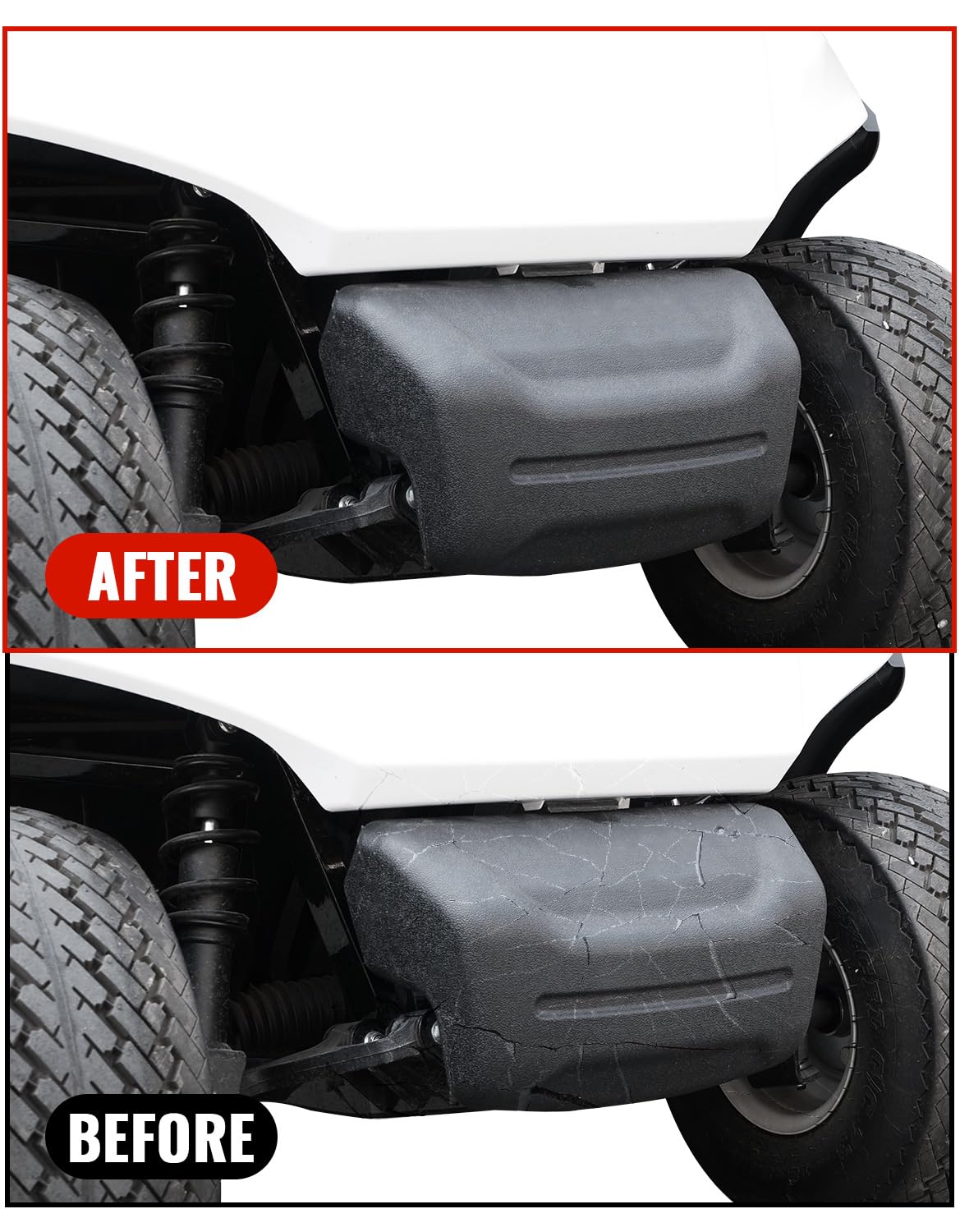 Guided installation by LUXEMOTO bumper for Drive2 G29 front cover