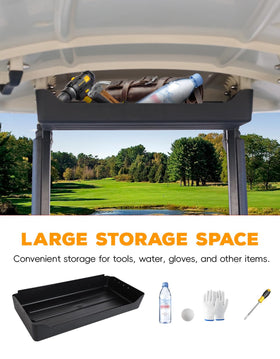 Luxemoto mounting bracket supports overhead storage box securely.