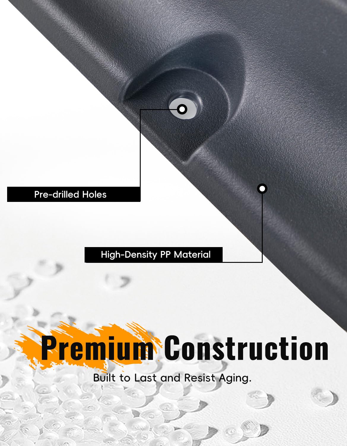 Luxemoto included mounting hardware enables fast, secure attachment