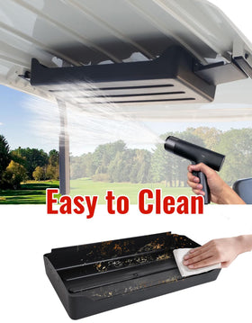 LUXEMOTO no drill installation using existing roof hardware