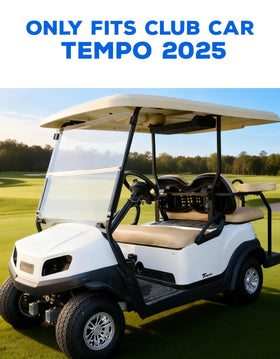 Luxemoto overhead storage tray installation guide view for Tempo 2025.