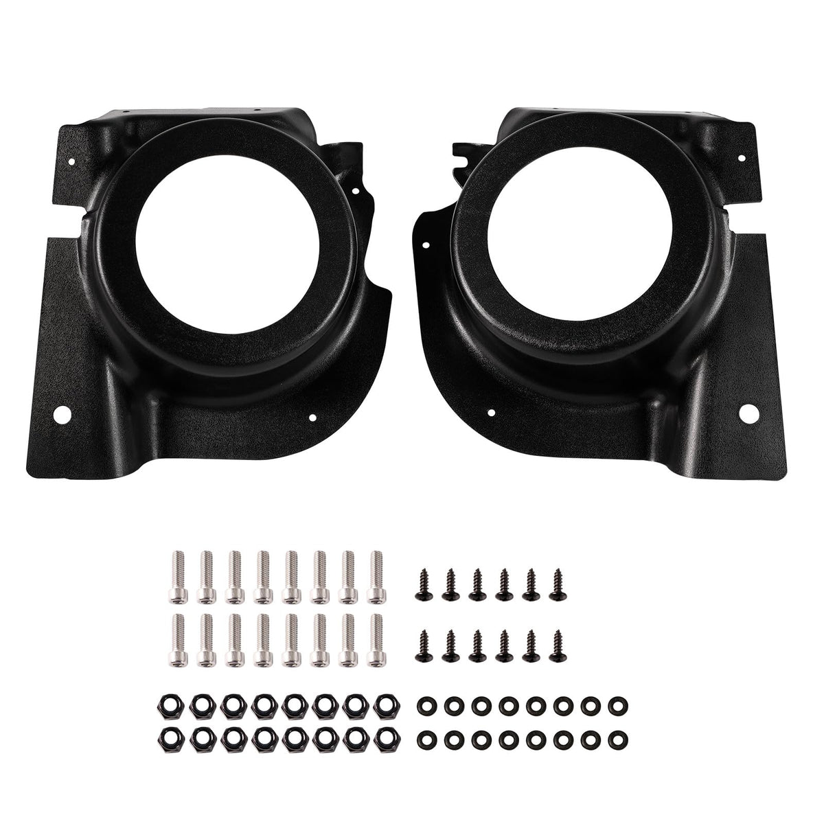 Luxemoto packaging includes hardware and installation manual.