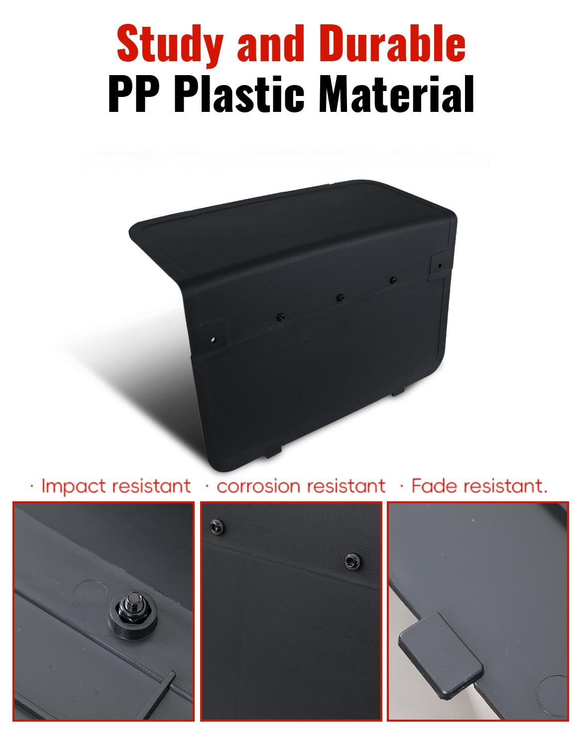 LUXEMOTO RXV panel protects rear area from gravel and debris