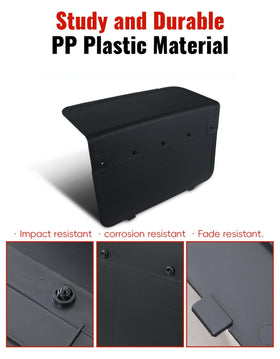 LUXEMOTO RXV panel protects rear area from gravel and debris