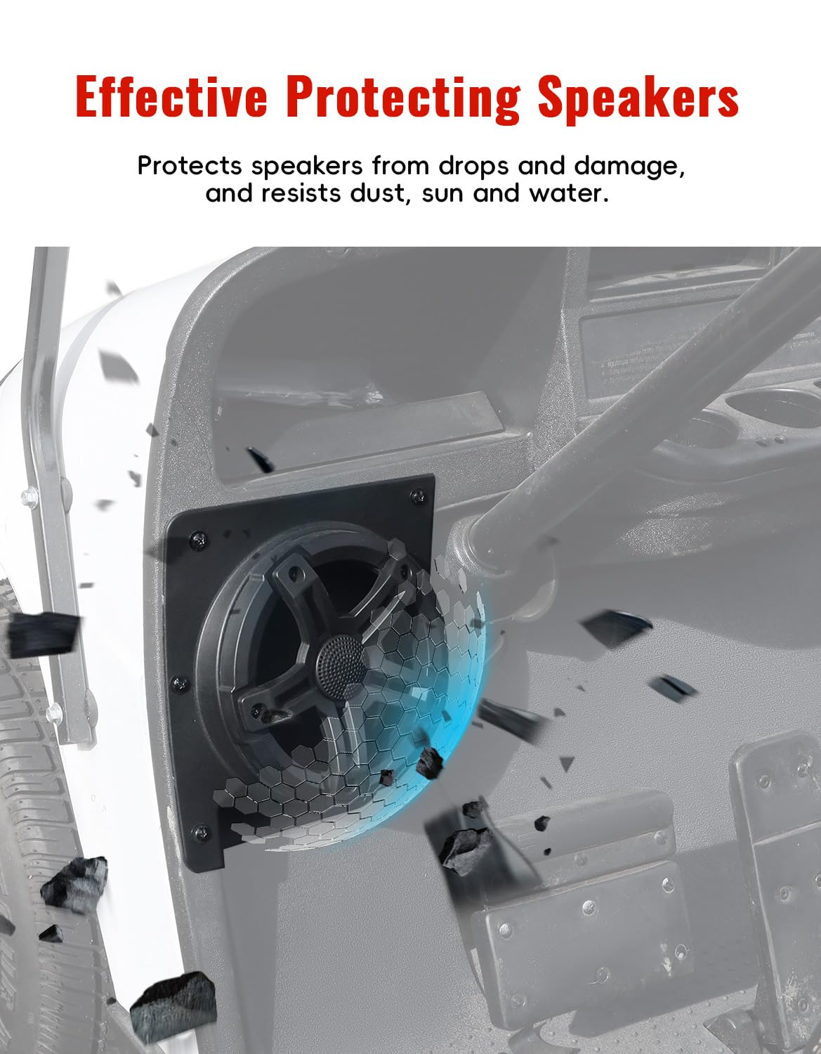 LUXEMOTO simple installation with included screws for secure fit