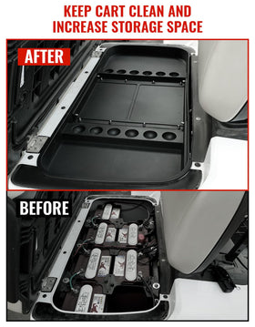 Yamaha G29 Drive2 tray with partitions for categorized items by LUXEMOTO