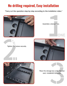 Tray fits neatly around the Trojan battery inside the G29 cart interior