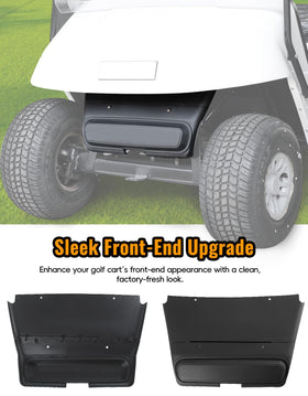 Front shield two-piece kit replaces OEM 27166G01/02/04 for a snug fit