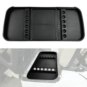 LUXEMOTO underseat storage tray installed in Yamaha G29 Drive2 for organized storage