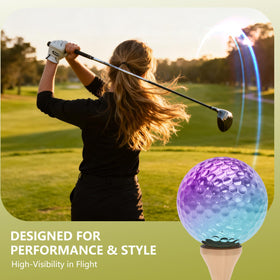 LUXPACE high-energy core for distance and responsive feel.
