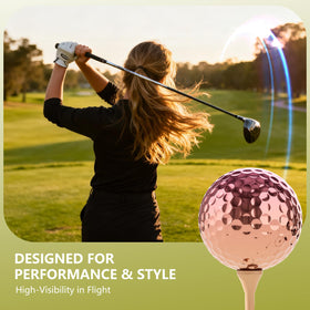 LUXPACE tour performance ball delivers greenside control and responsive feel