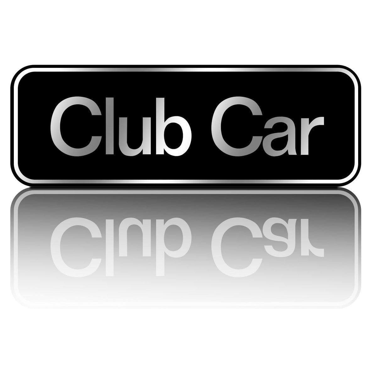LY 5KYSON front emblem on Club Car Tempo with seamless replacement look