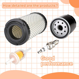LY 5KYSON EZGO oil filter close-up designed for Kawasaki engines