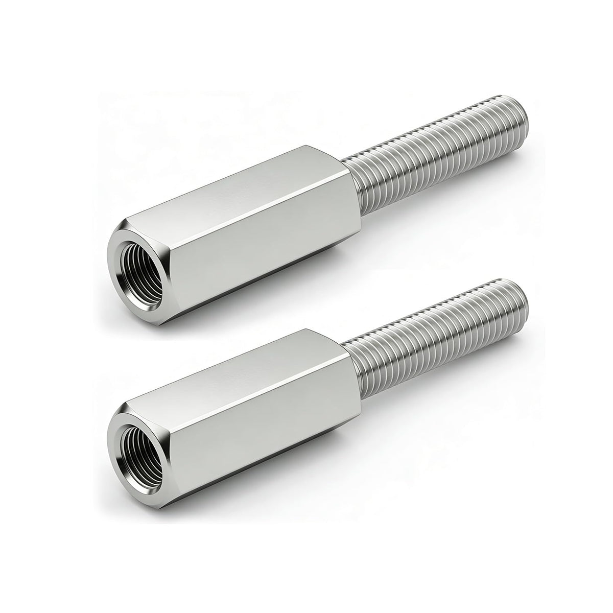LY 5KYSON golf cart shock extension front view improves stability on lifted carts