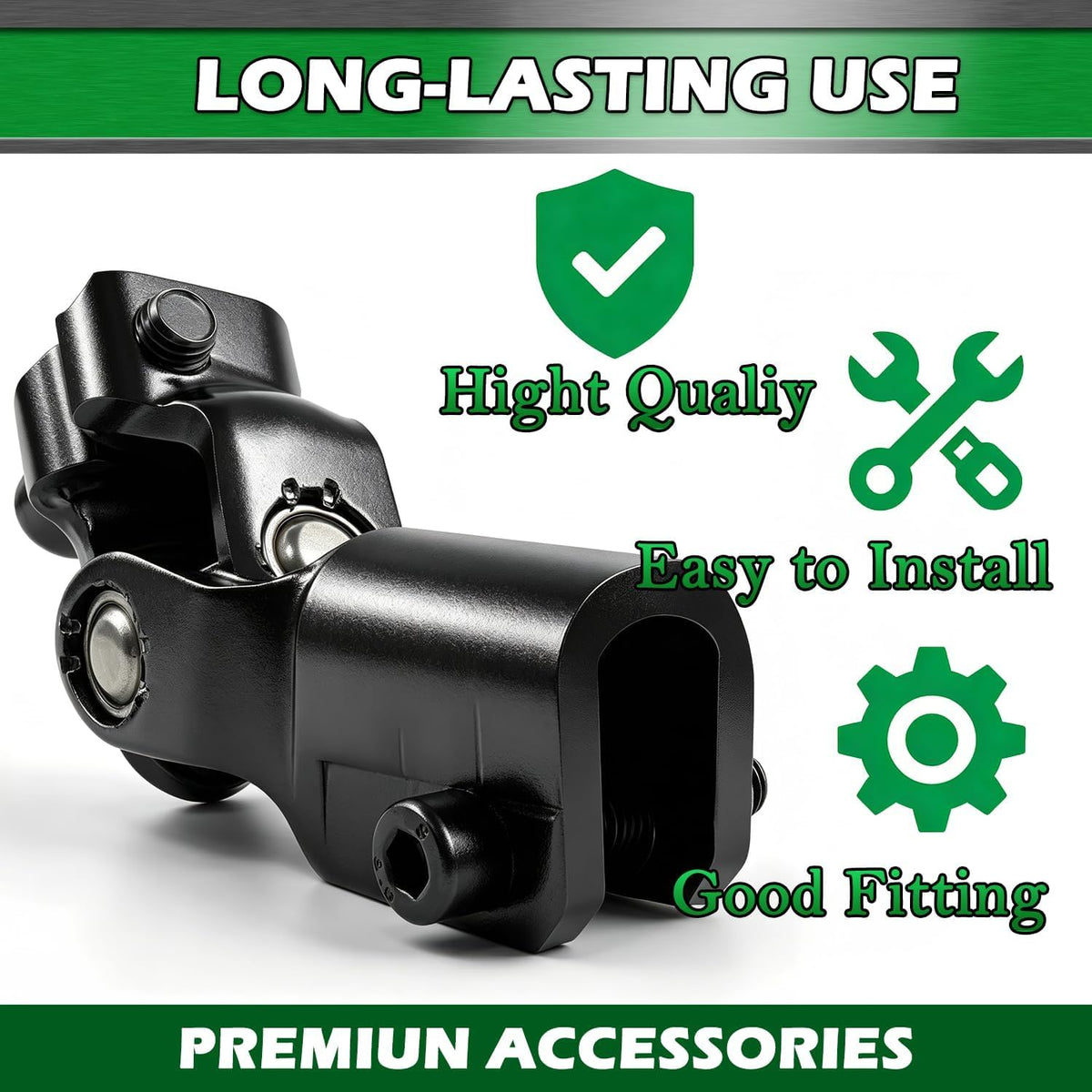 LY 5KYSON heavy-duty metal construction built to withstand wear across driving conditions