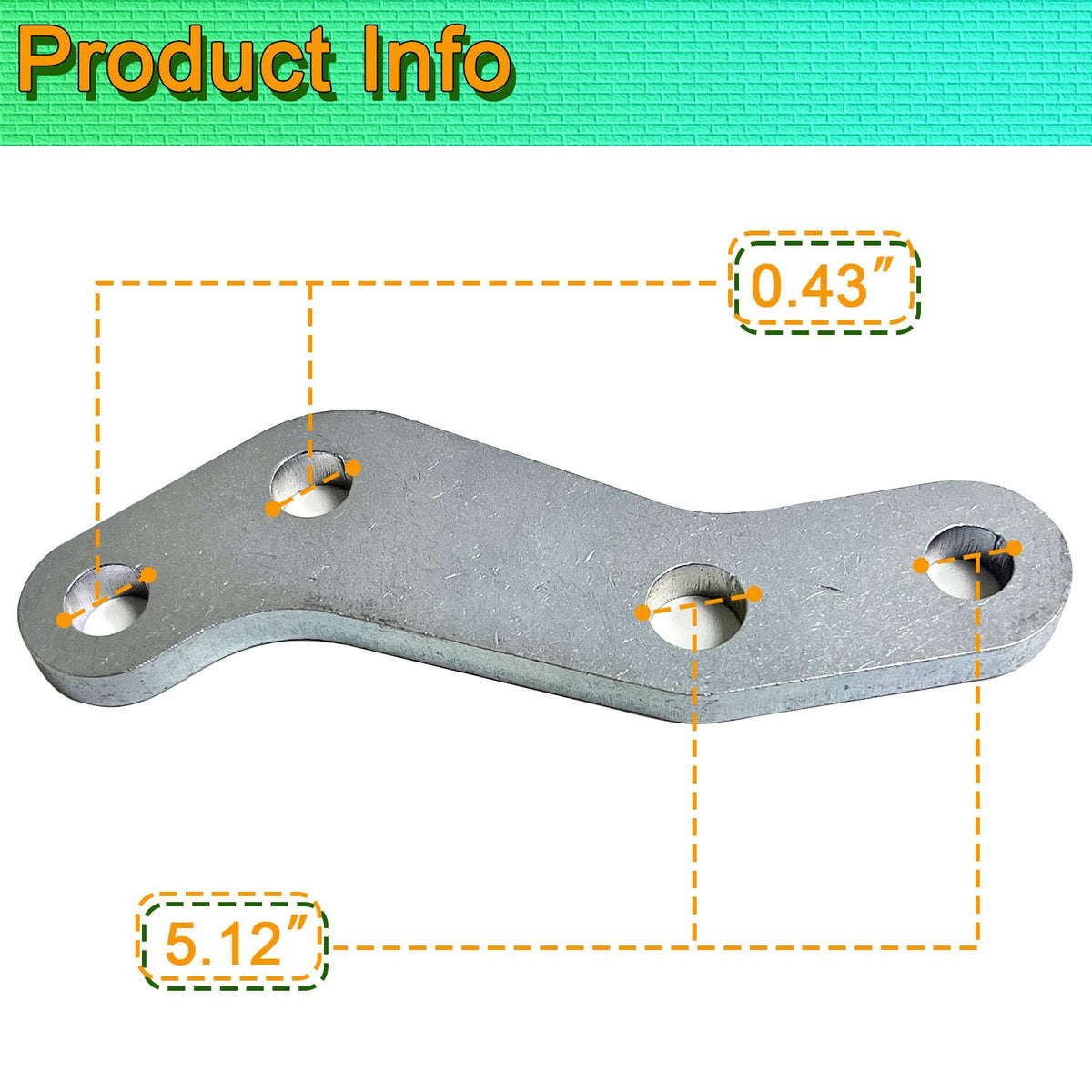 LY 5KYSON knuckle arm side view highlights sturdy construction.